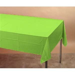  Lime Green Plastic Banquet Table Covers   12 Count Health 