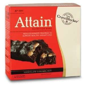  Attain® with CraveBlocker® Bars   Chocolate Caramel Nut 