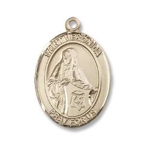 St. Veronica Patron Saints Gold Filled St. Veronica Pendant Stainless 