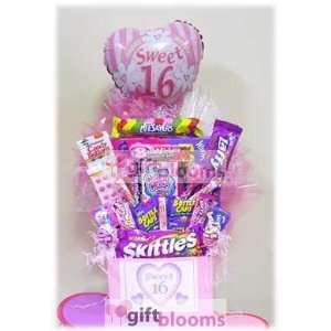  Sweet 16 Sweet Thoughts Candy Basket