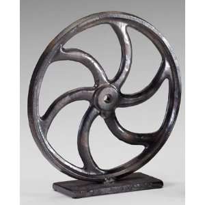  Cyan Design Small Wheel Gear Figurine Sculpture 