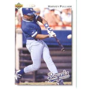  1992 Upper Deck # 457 Harvey Pulliam Kansas City Royals 