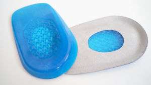 Silicone Gel heel Cups/Insoles/Pads/Sports/Trainers  