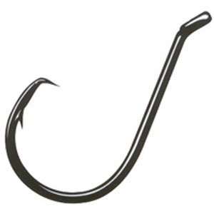 Owner American Corp SSW Circle Hook, Black Chrome 6pc 6/0 #5178 161 6 