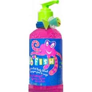  Go Fish Scrub a Dub Body Wash, Octopus Cherry Bubblegum (4 