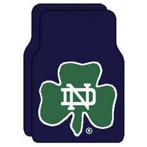 Notre Dame Fighting Irish Automobile Floor Mats  Sports 