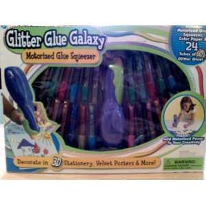  Glitter Glue Galaxy Motorized Glue Squeezer Toys & Games
