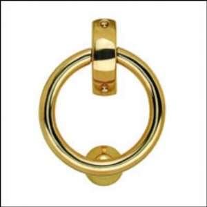   Door Hardware B098 Smedbo door Knockers finnish Ring Polished Brass