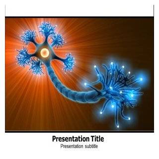 Animated Neuron Powerpoint Template  Neuron Powerpoint Background 