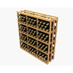  Wooden Wine Rack Stackable Rectangular Wine Bin   Grotto 