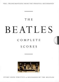 The Beatles Complete Scores, Music Songbook Discography  