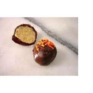 Handmade Gourmet Pumpkin Truffle Candy Grocery & Gourmet Food