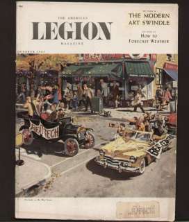 The American Legion Magazine October 1955 College Rival  