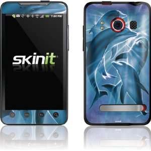  Gleaming Blue Dolphins skin for HTC EVO 4G Electronics