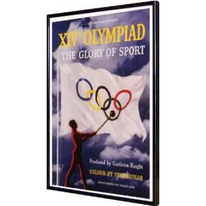   XIV Olympiad The Glory of Sport 11x17 Framed Poster