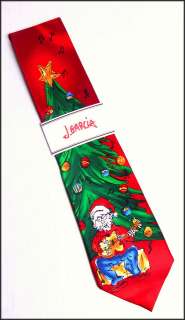 JERRY GARCIA Holiday MERRY CHRISTMAS Guitar Tie #52 NEW  