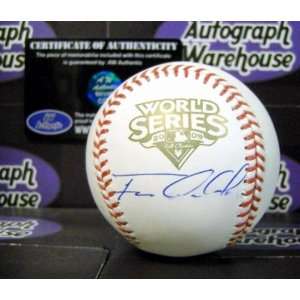  Francisco Cervelli Autographed/Hand Signed 2009 World 