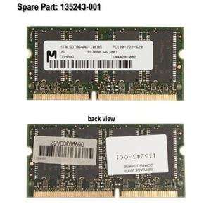  Compaq Genuine 64MB 100Mhz SODIMM Memory Module Armada 110 