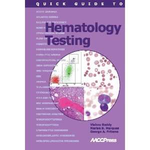   Quick Guide to Hematology Testing [Spiral bound] Vishnu Reddy Books