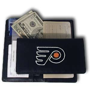 Rico Philadelphia Flyers Embroidered Leather Checkbook  