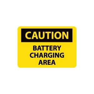  OSHA CAUTION Battery Charging Area Safety Sign