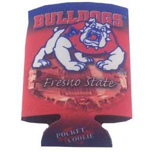  Fresno State Bulldogs Neoprene Can Holder Sports 