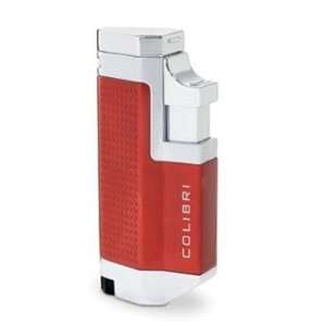   Tribeca Red Triple Torch Flame Cigar Lighter