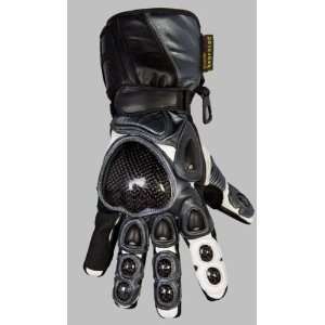   Grey Kevlar Leather Motorcycle Bike Gloves S 2XL