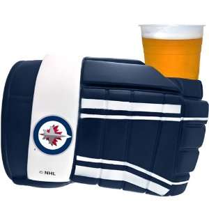 NHL Winnipeg Jets Game On Hockey Glove Drink Holder  