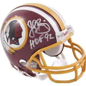  John Riggins Washington Redskins Autographed Mini Helmet 