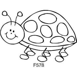  Speckles the Ladybug Rubber Stamp Arts, Crafts & Sewing