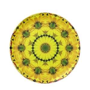  Lemon Yellow Daisy Dinnerware Plate