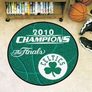   Celtics 2010 NBA Champions Round Basketball Mat 