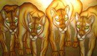 Luis Sottil Royal Dominance Mountain Lion Original Color Naturalismo 