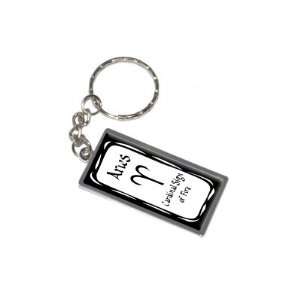  Aries Cardinal Sign of Fire   Zodiac Horoscope   New Keychain Ring 