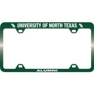    North Texas Mean Green License Plate Frame
