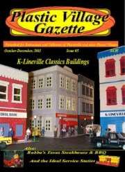 Plasticville CollectorsMagazine Plastic Village Gazette  