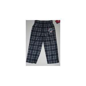  MIAMI DOLPHINS Colored Plaid FLANNEL SLEEP PANTS   Youth 