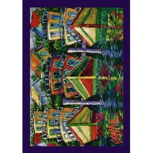   Sawyer Party Boats 6008 Rectangle 2.80 x 3.90 Area Rug