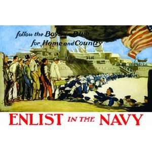  Enlist in the Navy follow the boys in blue for home and 