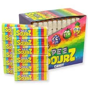 Pez Candy   Sourz, Refill, 6 piece pack, 12 count  Grocery 