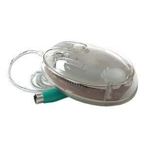    PS/2 3 Button Optical Scroll Mouse (Clear Acrylic) Electronics