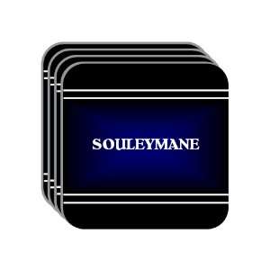  Personal Name Gift   SOULEYMANE Set of 4 Mini Mousepad 