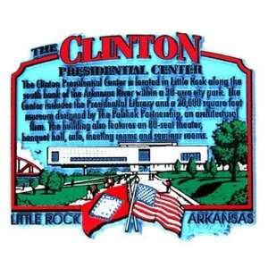  Arkansas Magnet 2D Clinton Library Case Pack 72 