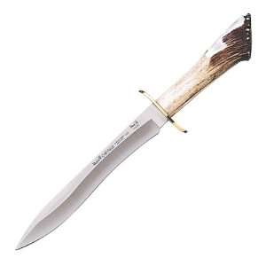  Muela of Spain Chevreuil, Stag Handle, Plain w/Guthook, w 