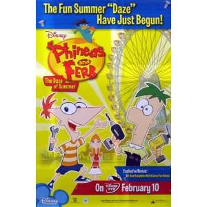  Phineas And Ferb The Daze of Summer Poster 27 x 40 
