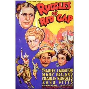 Ruggles of Red Gap   Movie Poster   27 x 40 