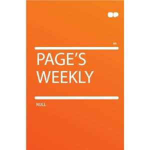  Pages Weekly HardPress Books