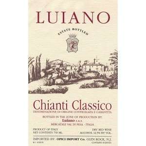  Luiano Chianti Classico 2010 750ML Grocery & Gourmet Food
