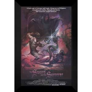   The Sword and the Sorcerer 27x40 FRAMED Movie Poster